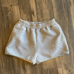 Grey and white Kyoyo shorts